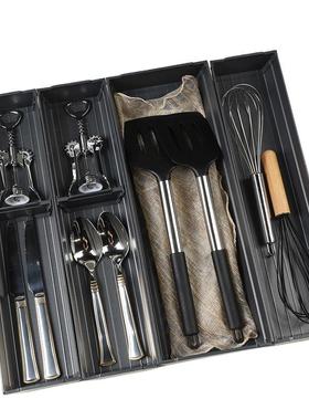 样板间厨房软装饰品摆件整体橱柜抽屉收纳盒展示小饰品刀叉铲勺组