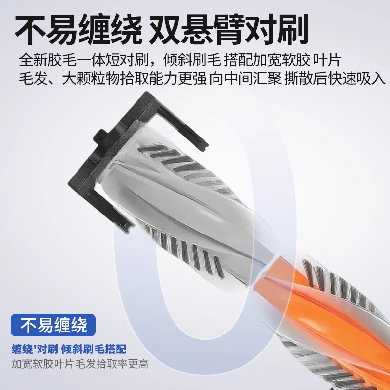 适配大疆扫地机ROMO S A P配件集尘袋拖抹布滚边刷滤芯清洁液剂,淘宝优惠券,粉丝福利购,淘宝优惠卷