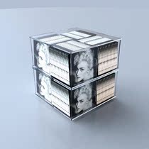 CD rack DVD containing play disc finishing frame Ming ps4 Swim Containing Shelf disc frame overdraft blue light