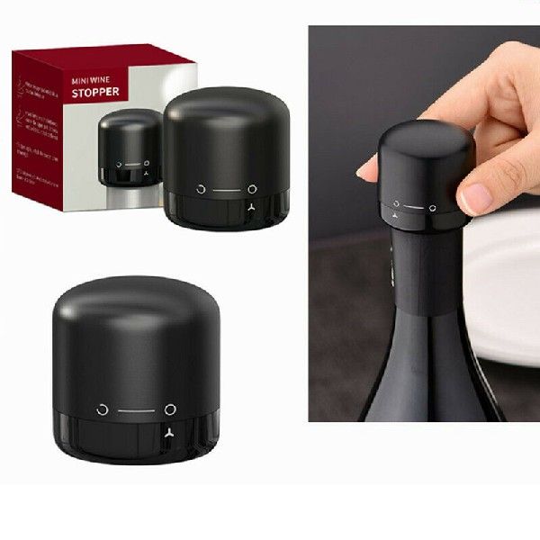 1/2/3pcs Vacuum Reusable Red Wine Corks Leak-proof Fresh