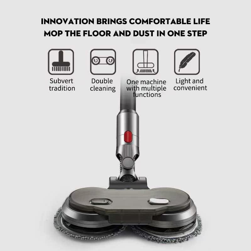 HOT Electric Wet Dry Mopping Head for Dyson V7 V8 V10 V11-图1