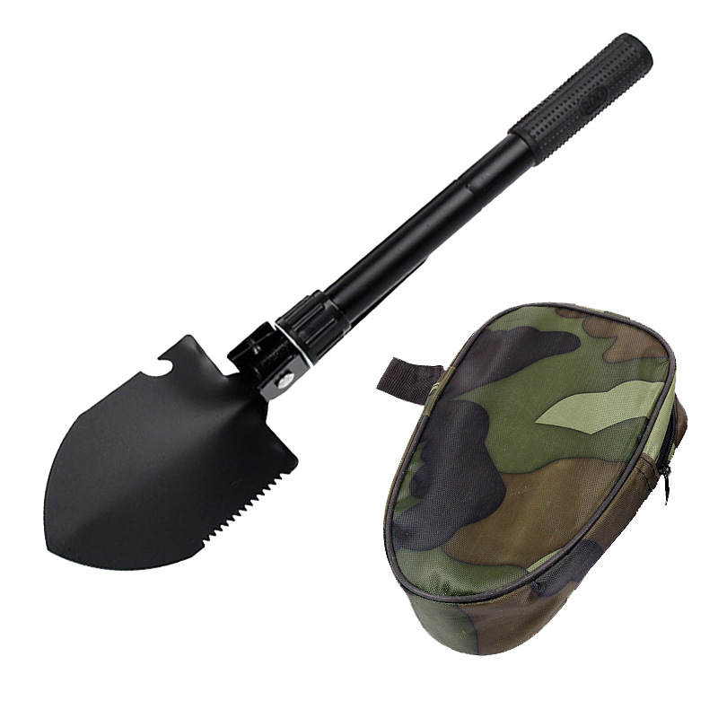 Multifunctional Military Folding Shovel Mini Garden Camping - 图1