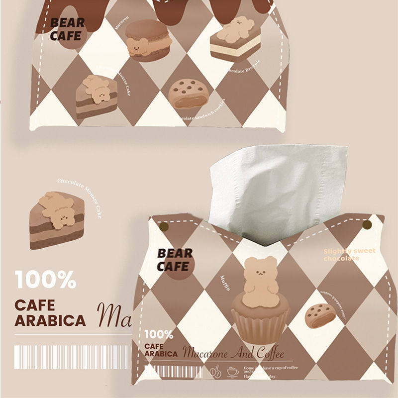 ins卡通纸巾盒家用创意网红客厅可爱抽纸盒餐厅桌车载摆件纸抽盒,淘宝优惠券,粉丝福利购,淘宝优惠卷