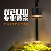 Fish Tank Water Straw Cylinder Light Discoloration Adjustable Straw Cylinder Professional Lighting Burst Algae Bracket Combined Clip Lamp Led Small Chandelia