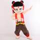 Nezha doll walking people wear COS doll costume