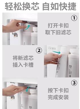 通用滤芯康佳史密斯K400-W劳伦T10S净水器T400型号KRO-J400净水机