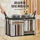 Old book storage box artifact book student bookshelf sorting bag large capacity storage bag dustproof transparent household moisture-proof