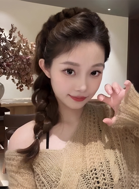 秋冬豹纹毛绒发箍女2026新款高级感带齿洗脸头箍高颅顶发卡发饰