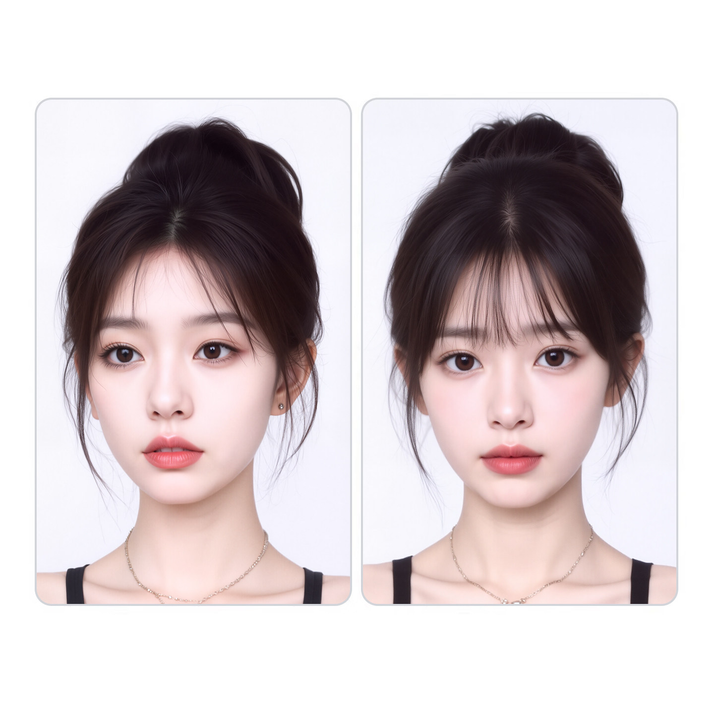 八字刘海假发片女头顶全真发补发增发量蓬松自然前额法式假刘海片,淘宝优惠券,粉丝福利购,淘宝优惠卷