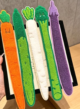 刘海碎发贴蔬菜魔术贴头发贴洗脸发带搞怪发箍女成人碎发整理神器