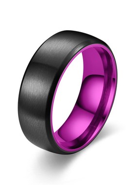 Matte Red Purple Green Couple Rings 2025 2025 Matte Intercol