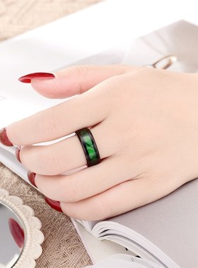 European American Fashion Titanium Steel Ring Stainless Stee