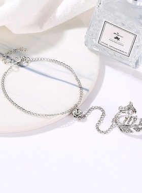 New European American RingsBracelets Set Personalized Diamon