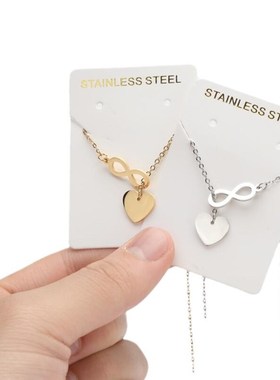 European and American Ins Style Geometric Simple Heartshaped