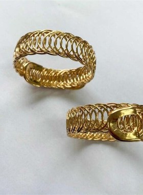 Wire Spring Bracelet Elastic StretchableJewelry Spring Brace