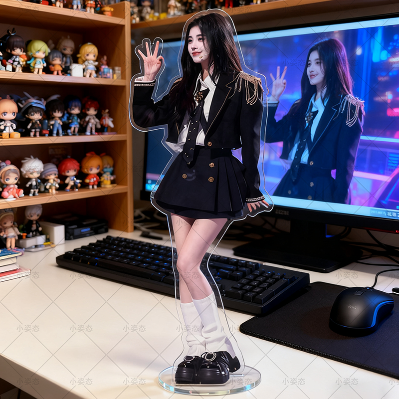 鞠婧祎亚克力立牌小众立牌桌面装饰摆件桌面装饰品送朋友礼物,淘宝优惠券,粉丝福利购,淘宝优惠卷