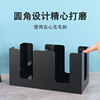 Disposable packed bowl and lunch box storage rack for commercial use