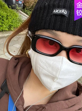 英国chrry koop墨镜女小框新款椭圆小脸拍照太阳镜ins防晒