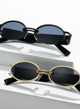 英国chrry koop欧美复古小框墨镜女夏季ins 风潮街拍眼镜沙滩