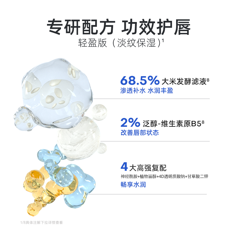 ropo唇部护理精华女保湿唇霜润唇膏 ROPO润唇膏