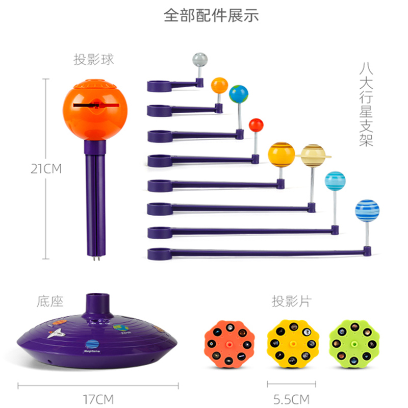 幼儿园科学益智区域材料太阳系九八大行星模型科学发现室器材教具 - 图3