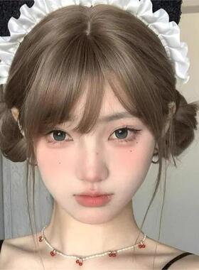 日系lolita黑白猫咪女仆发箍