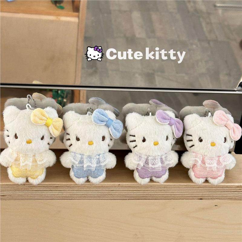 可爱穿裙子kitty猫挂件毛绒卡通少女心猫咪公仔学生包包挂饰玩偶,淘宝优惠券,粉丝福利购,淘宝优惠卷