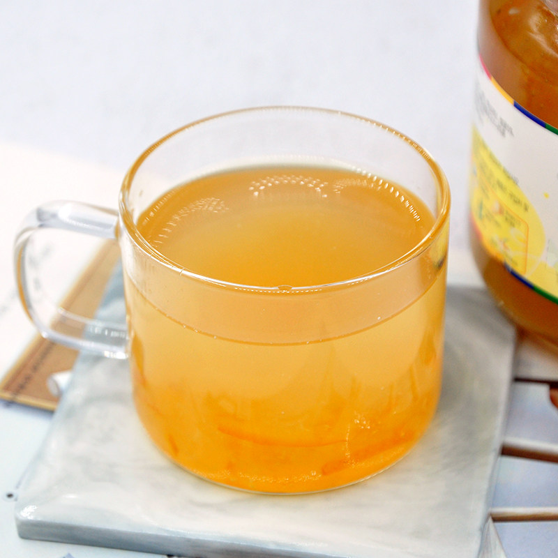 进口全南柚子茶罐装1kg冬日冲饮 优皓食品蜂蜜果味茶