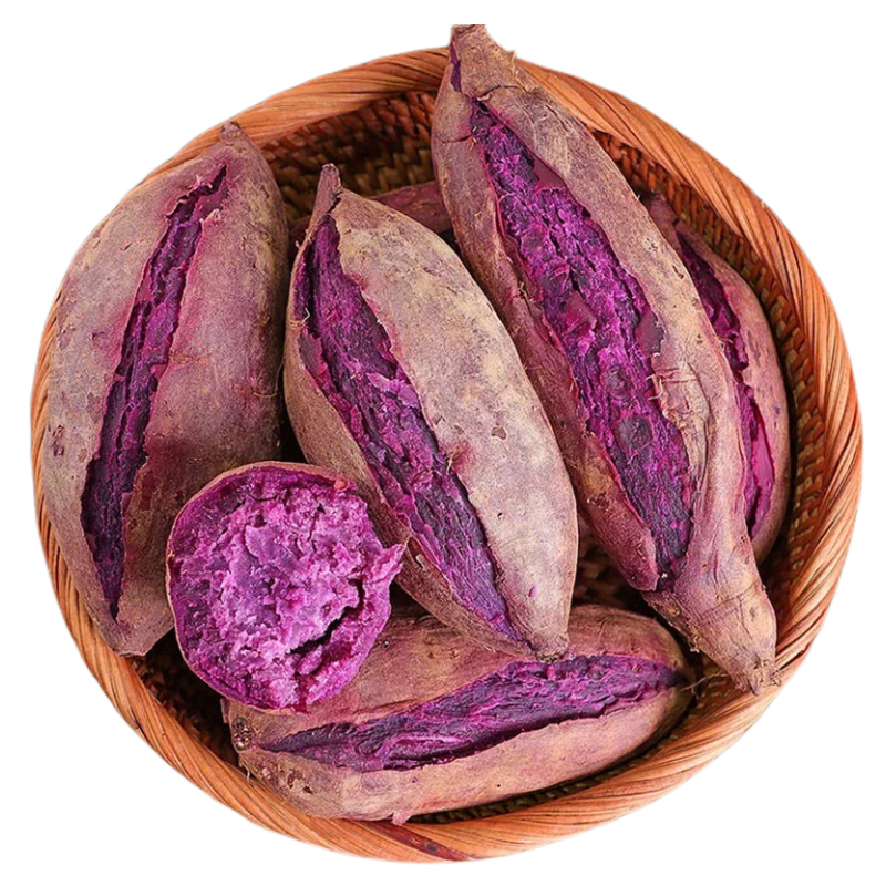 云南糖心紫薯10斤新鲜蔬菜烟薯蜜薯沙地番薯板栗红薯地瓜农家自种-图3