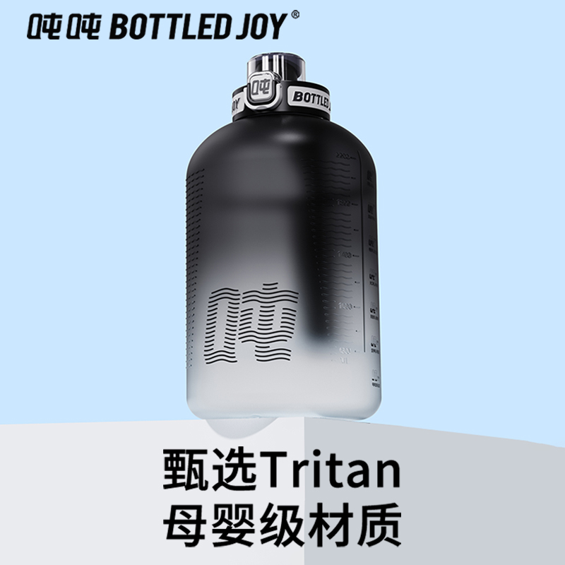 吨吨桶王一博同款bottledjoy炫彩水杯耐高温食品级大容量运动水壶 - 图1