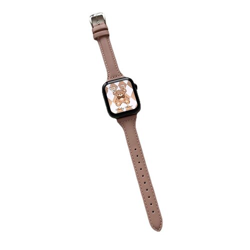 适用小米华米Amazfit GTR2E/GTR2智能手表真皮表带GTS2 GTS2E BIP腕带小米color运动版替换带三星gearS3配件 - 图2