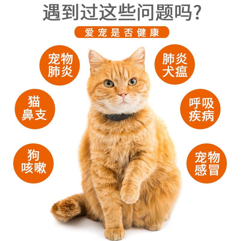 宠物猫咪猫鼻支专用治疗雾化药疱疹杯状狗感冒肺炎窝咳嗽喷嚏涕