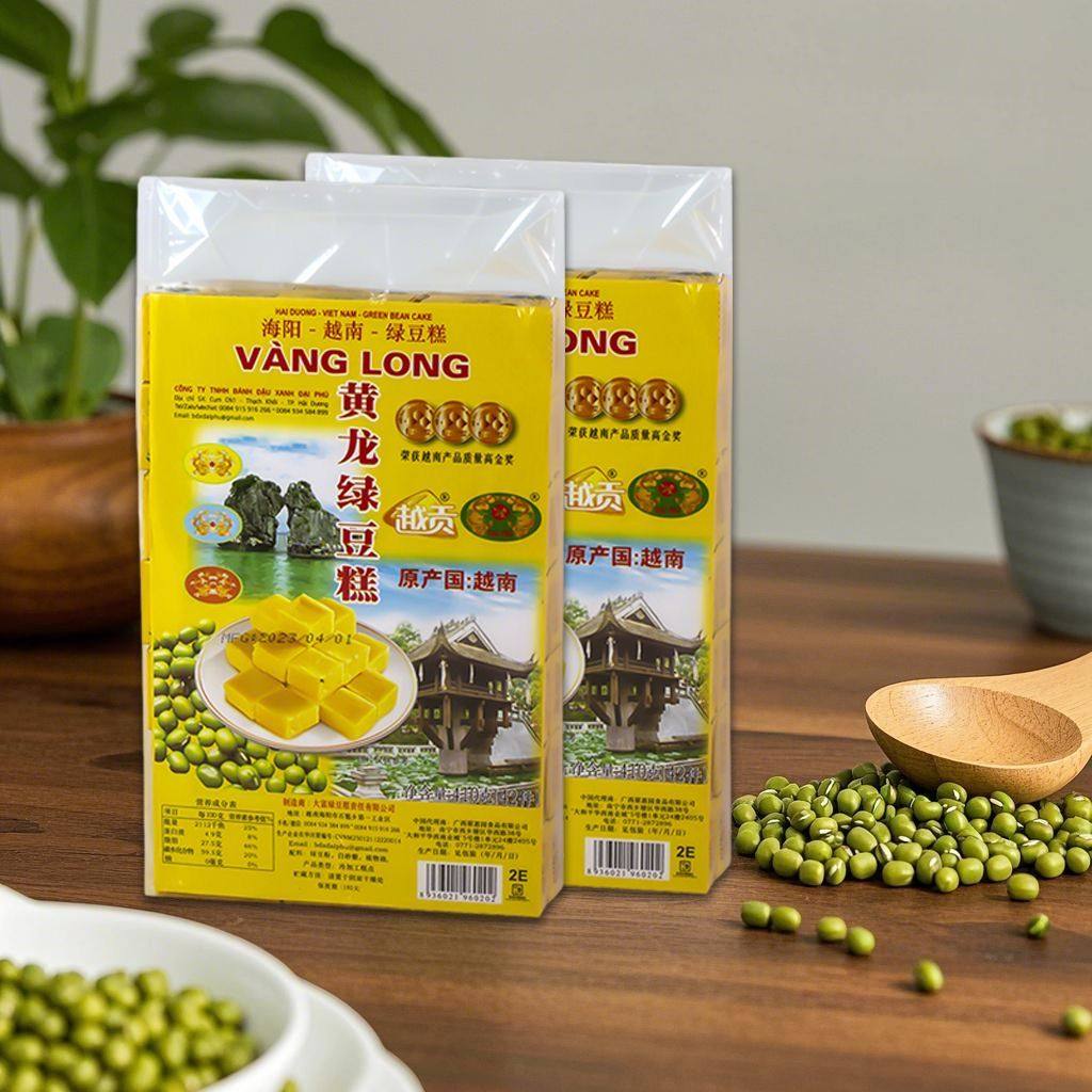 正宗越南进口黄龙绿豆糕桂花糕正宗传统手工老人小吃老式怀旧零食,淘宝优惠券,粉丝福利购,淘宝优惠卷