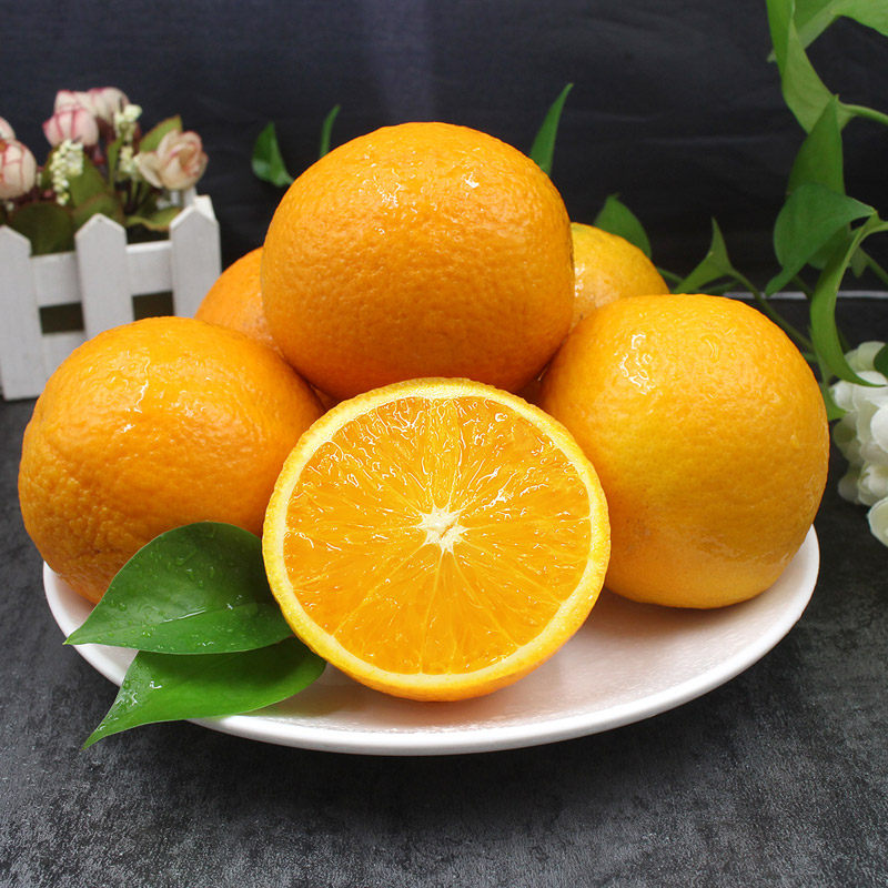正宗湖南麻阳冰糖橙新鲜水果橙子9斤当季果冻甜橙整箱手剥橙子10,淘宝优惠券,粉丝福利购,淘宝优惠卷