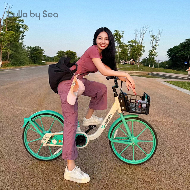 Lulla by Sea | al-fresco工装裤原纱防晒轻盈透气直筒束脚休闲裤