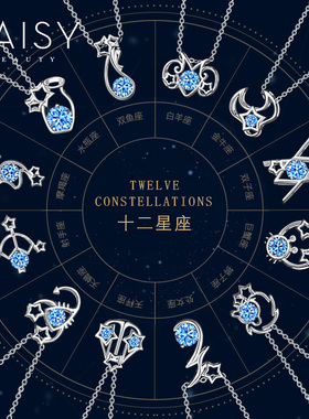 DAISYBEAUTY锆石锁骨链女