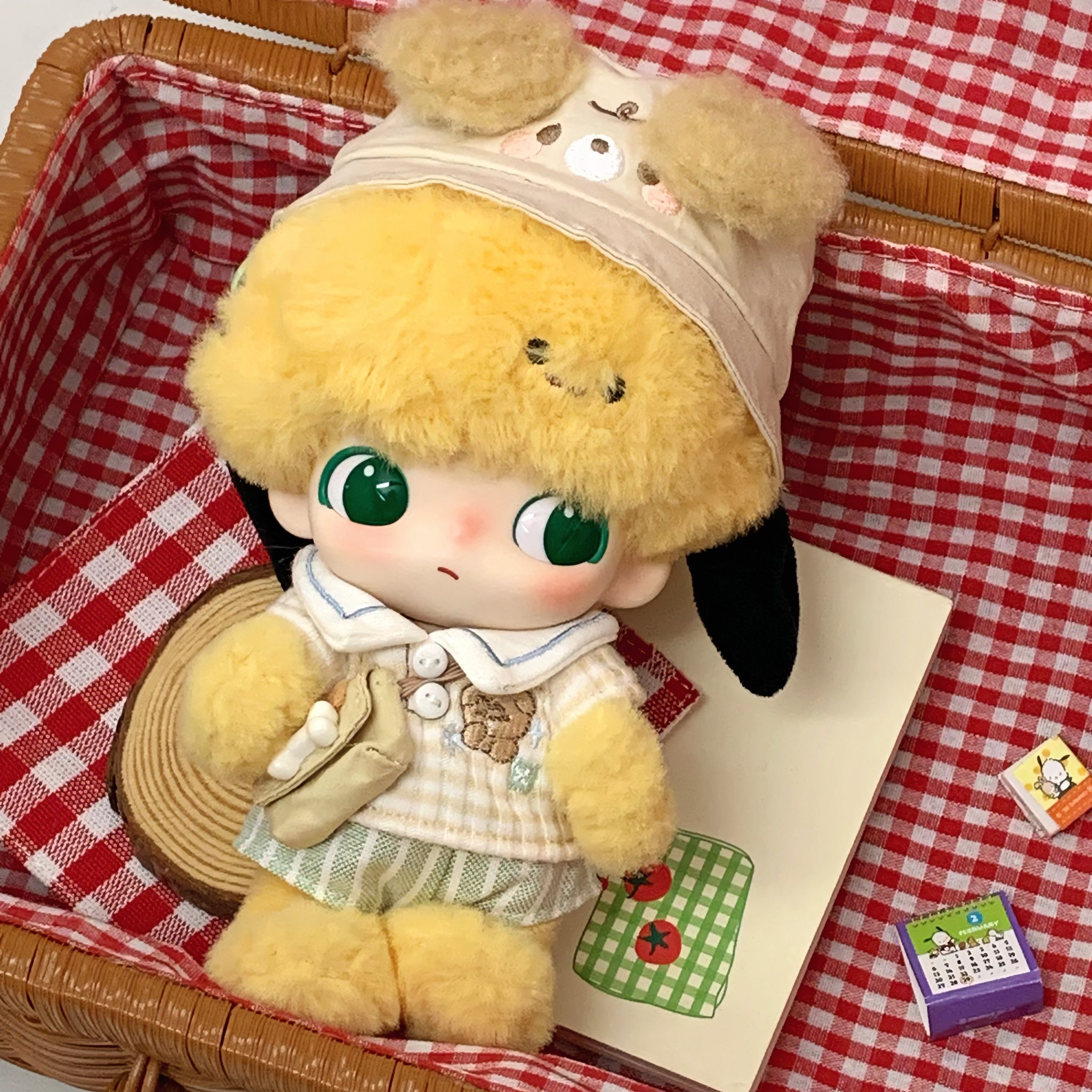 娃岛联萌x茶包泡泡茶棉花娃娃10cm娃衣出游日系列十厘米衣服奶油,淘宝优惠券,粉丝福利购,淘宝优惠卷