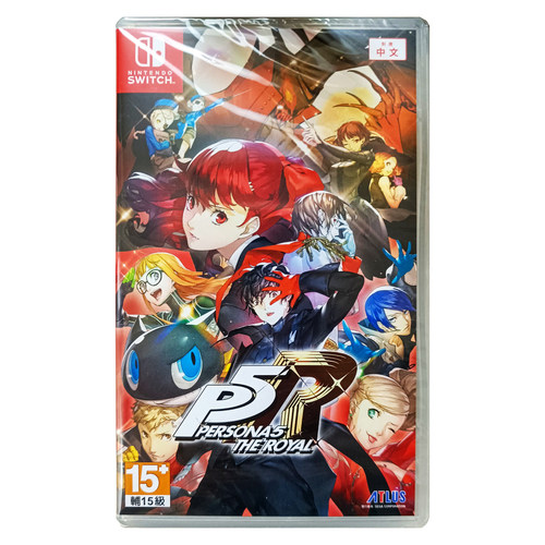 香港直邮 港行中文原封 任天堂NS卡带 女神异闻录5 皇家版 P5R  Nintendo Switch 游戏 现货 - 图0