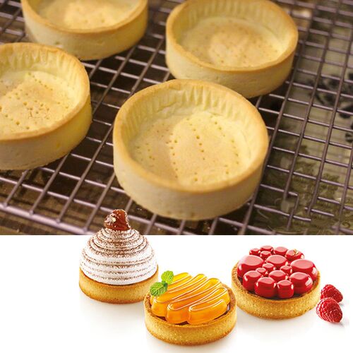 Tart Ring Tartlet Molds French Dessert Mousse Cake Mould Cak-图2