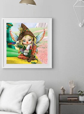 Flower Fairy Full Square Diamond Painting Kits 5D DIY Cartoo