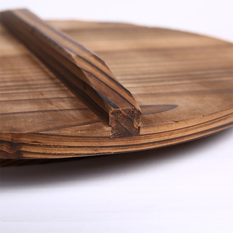 26CM 28CM 30CM 32CM 33CM 34CM 36CM 38CM Round Wooden Pot Lid - 图2