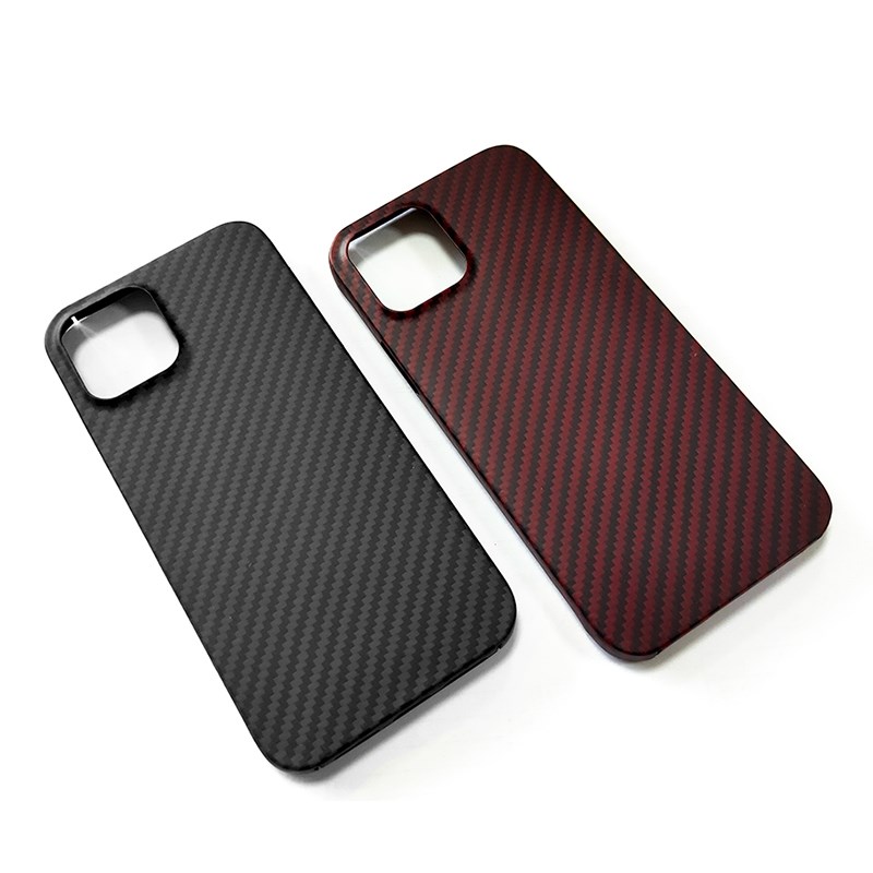 Kevlar real pure carbon fiber phone case for iphone 12 mini - 图2