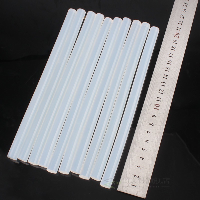 20pcs 7mm 11mm Hot Melt Glue Stick High Viscosity Adhesive - 图1