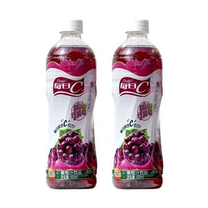 康师傅每日C甜润红葡萄汁饮品酸甜饮500ml*15瓶整箱果汁饮料整箱