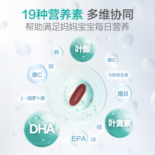 【旗舰店】澳洲进口爱乐维哺乳期产后维生素含DHA叶黄素钙铁锌VD - 图2