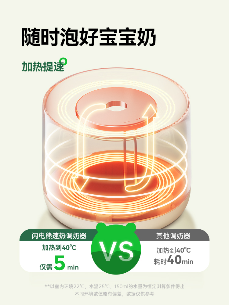 一刻间调奶器无线电便携式