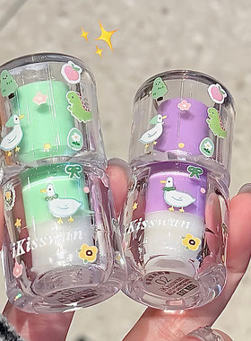 牛油果草莓葡萄味唇膏女保湿滋润补水秋冬防干裂唇部护理口红打底
