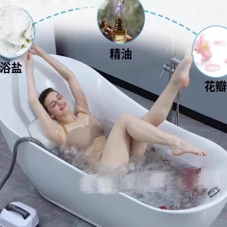 2025款家用电动冲浪泡泡spa按摩浴垫 全身气泡水疗机防滑无线遥控,淘宝优惠券,粉丝福利购,淘宝优惠卷