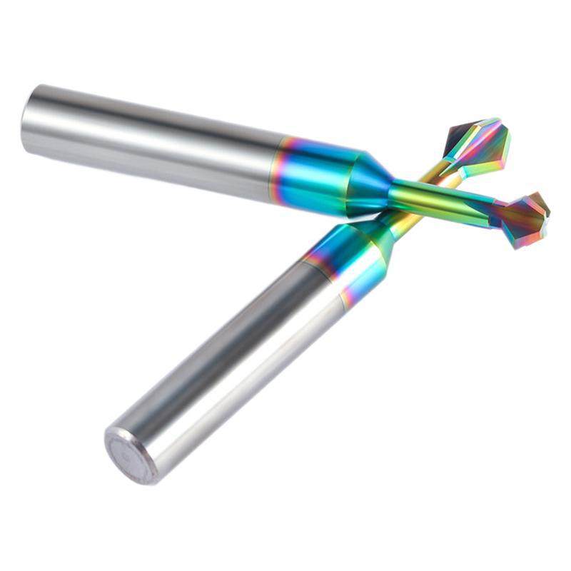 七彩铝用上下倒角铣刀正反面倒角铣铝专用内孔倒角刀数控刀具铝板,淘宝优惠券,粉丝福利购,淘宝优惠卷