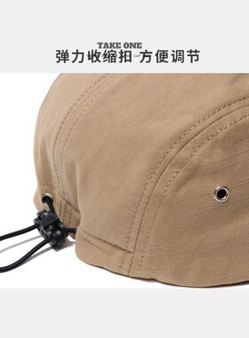 露营鸭舌帽TAKEONE小众街头日系